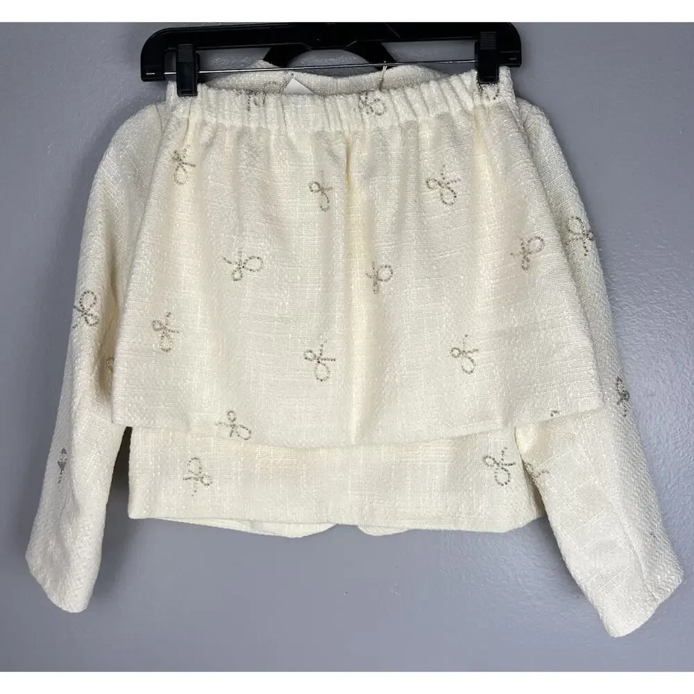 Zara girls tweed